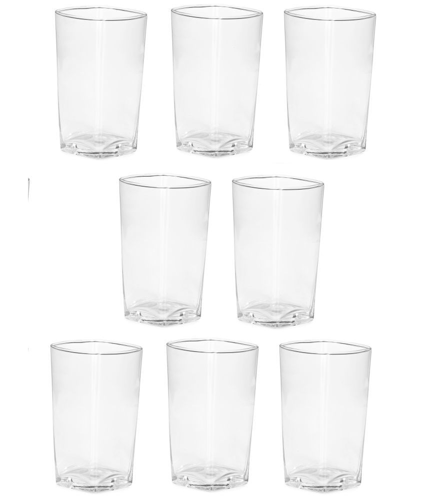     			Somil Water/Juice  Glasses Set,  350 ML - (Pack Of 8)