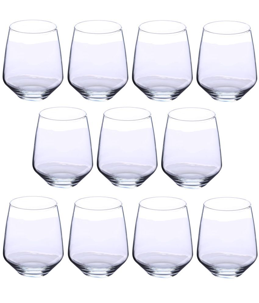     			Somil Water/Juice  Glasses Set,  350 ML - (Pack Of 11)