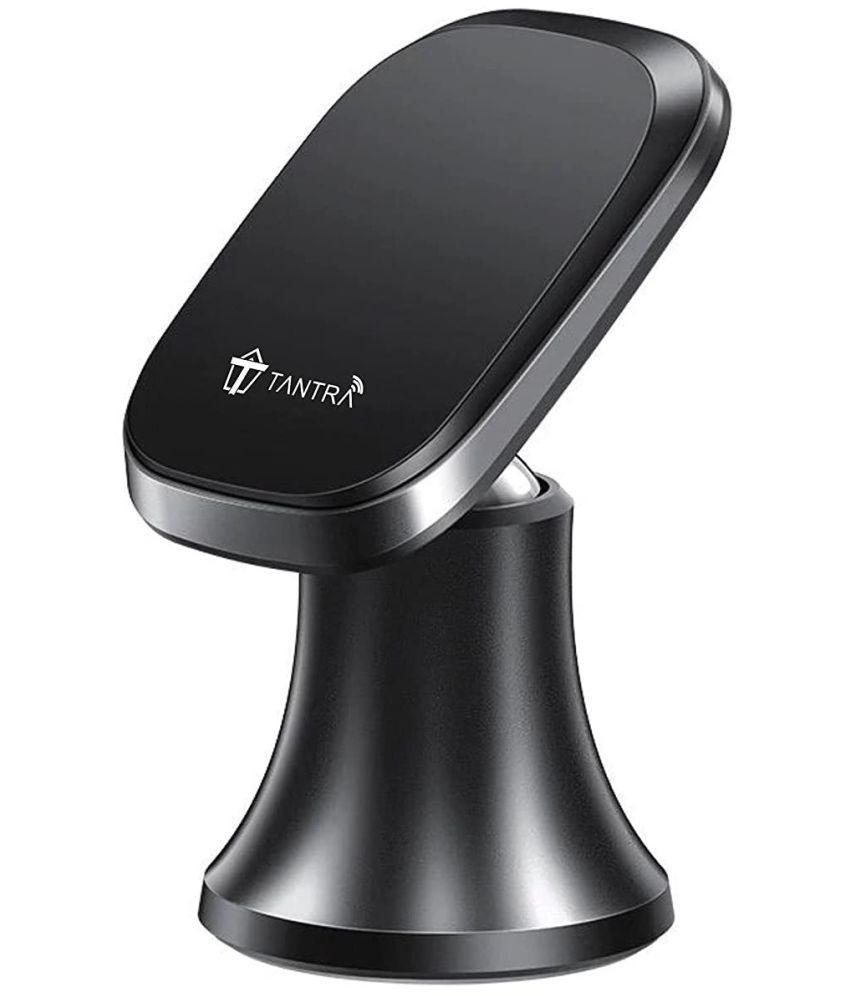 Tantra Car Mobile Holder Magnetic for Dashboard & Windshield - Black