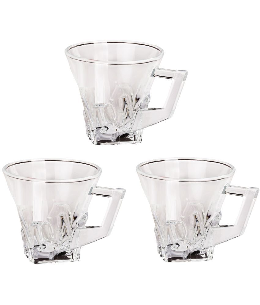     			AFAST Glass Serving Coffee And Double Walled Tea Cup 3 Pcs 130 ml