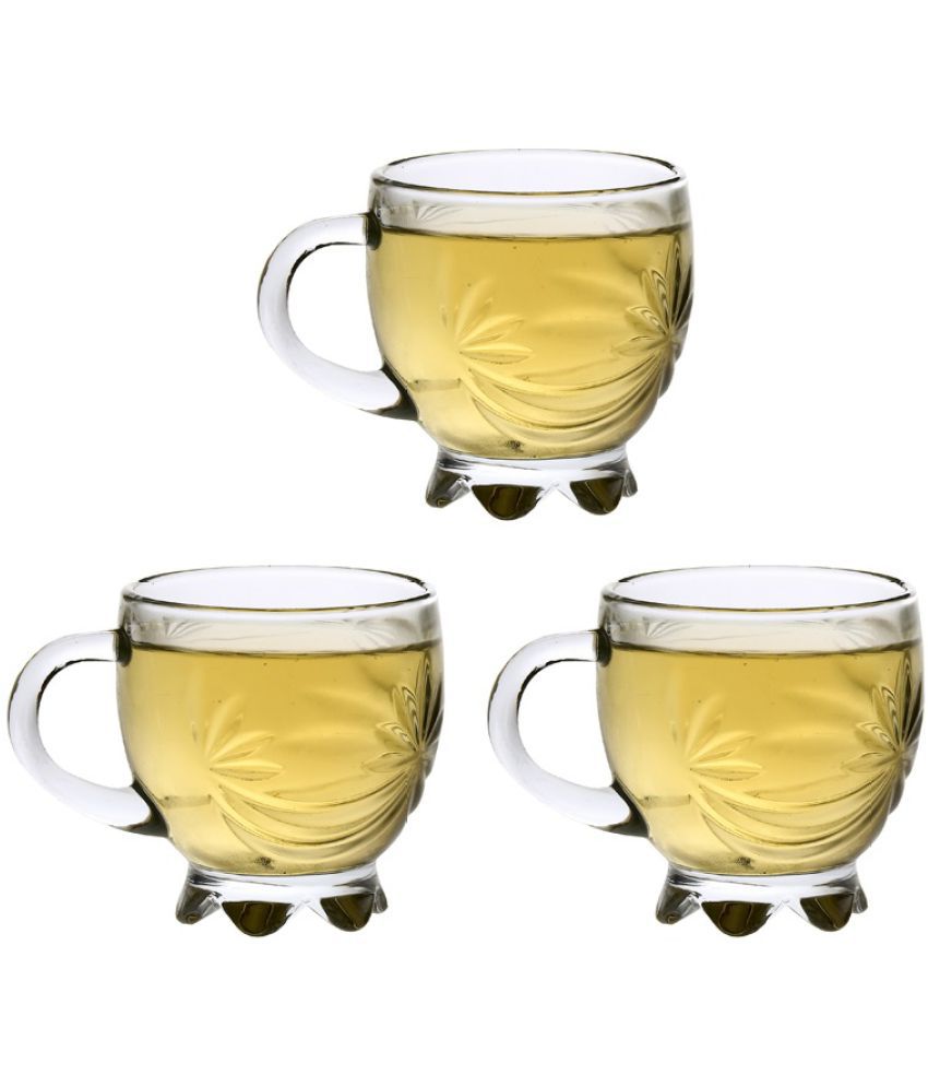     			AFAST Glass Serving Coffee And Double Walled Tea Cup 3 Pcs 180 ml
