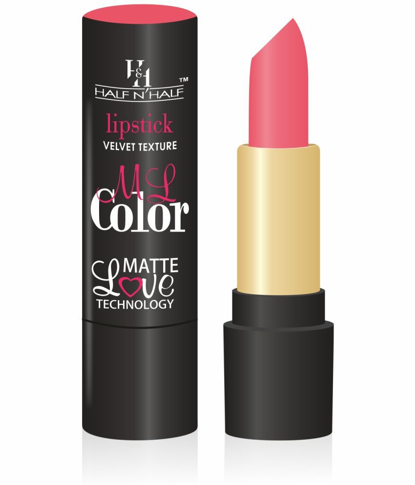     			Half N Half Velvet Matte Texture Lipstick My Color, Fusion-Pink (3.8gm)