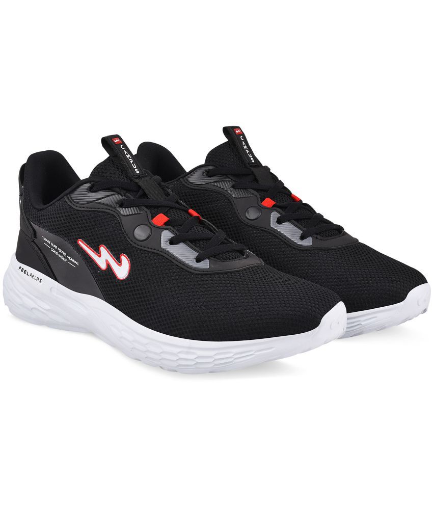     			Campus CAMP SMART Black  Men's Sports Running Shoes