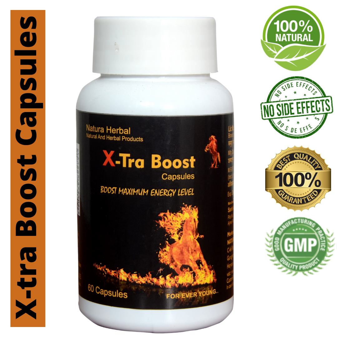 Natura Herbal X-Tra Maxx Energy Booster  - Capsule-30