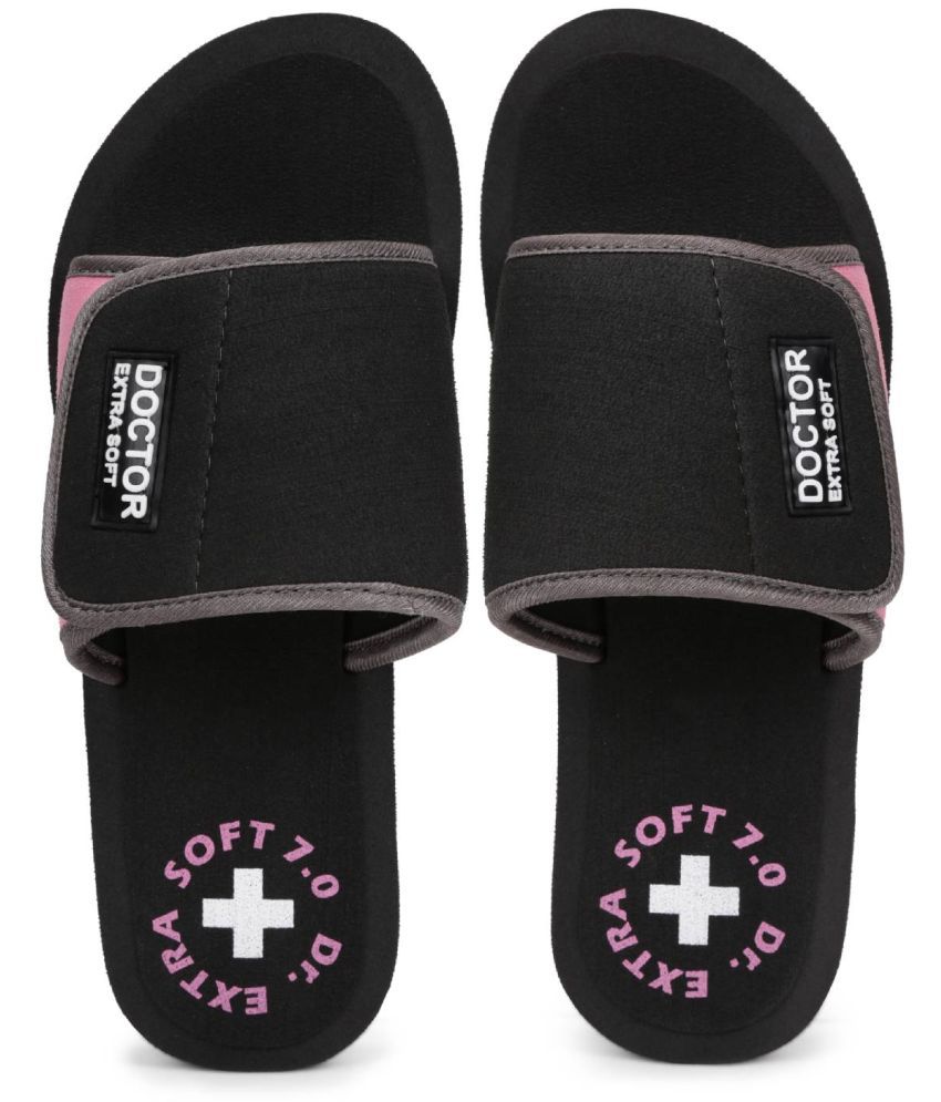     			DOCTOR EXTRA SOFT - Grey Women's Slide Flip flop