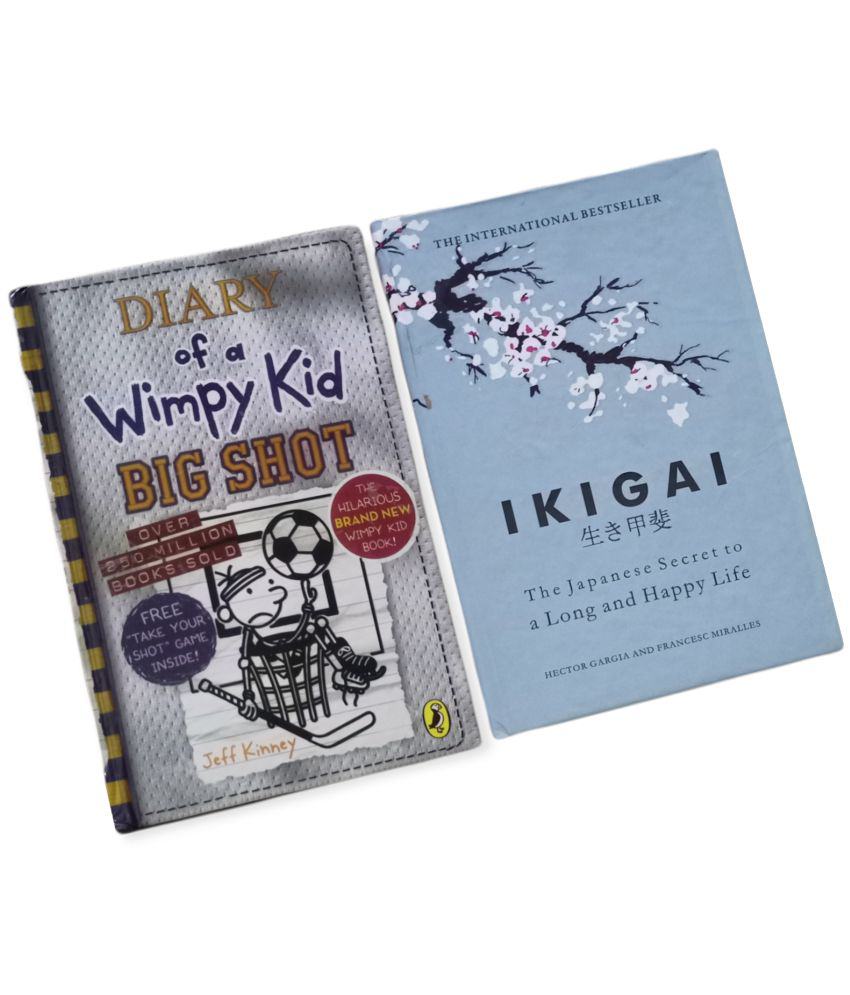     			Diary of a Wimpy Kid: Big Shot (Book 16)(Hardcover)+IKIGAI English, (Hardcover),