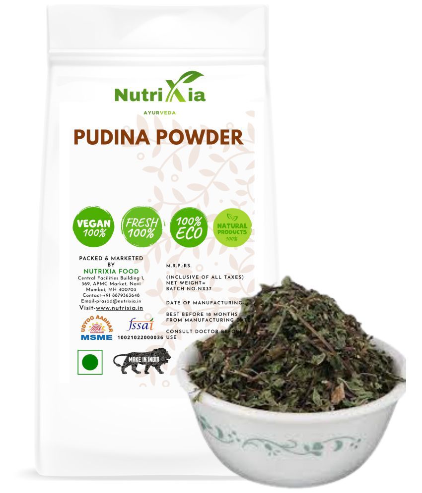     			Nutrixia Food Pudina Powder-mint powder -mint leaves  Powder 980 gm