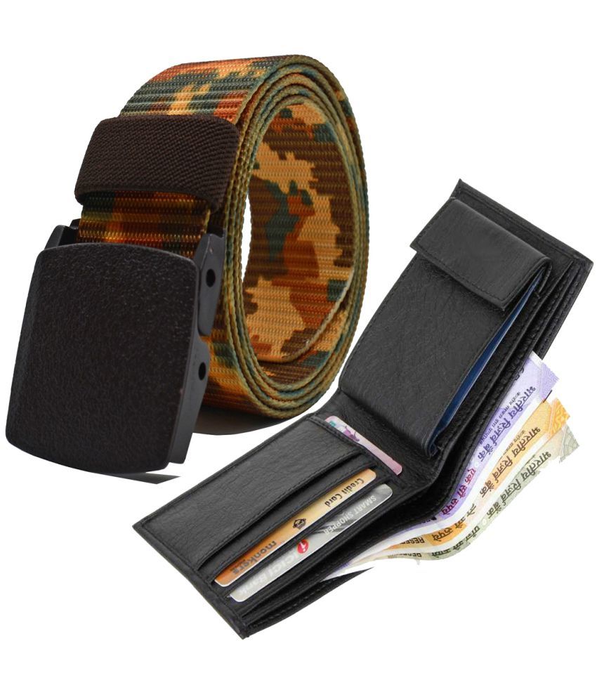     			Loopa Multi Nylon Belts Wallets Set Belt