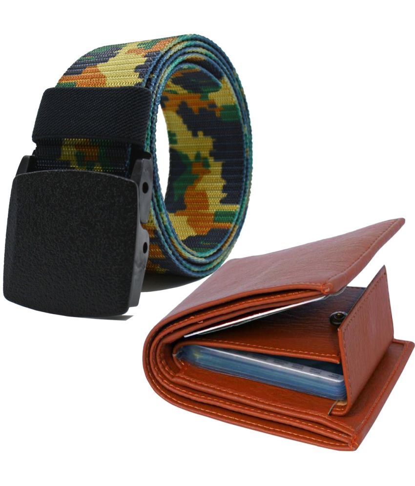     			Loopa Multi Nylon Belts Wallets Set Belt