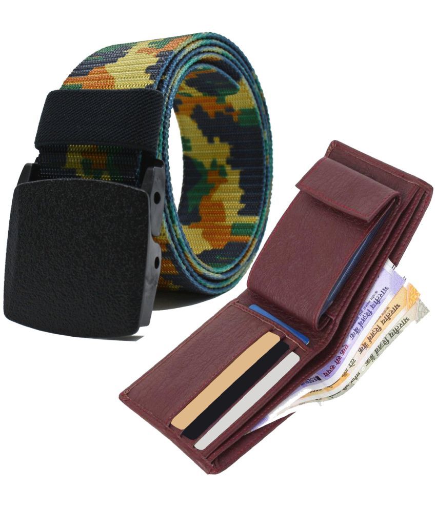     			Loopa Multi Nylon Belts Wallets Set Belt