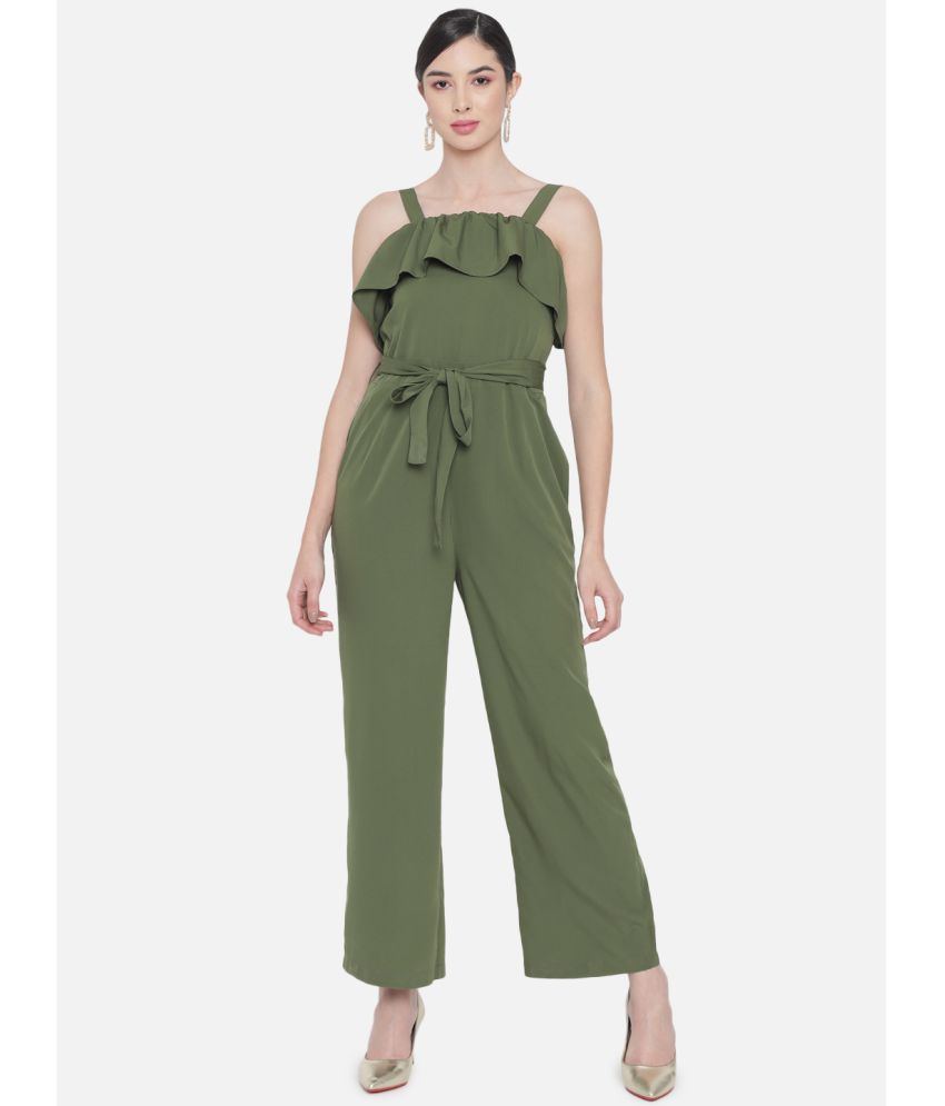     			ALL WAYS YOU Polyester Green Regular Dress -