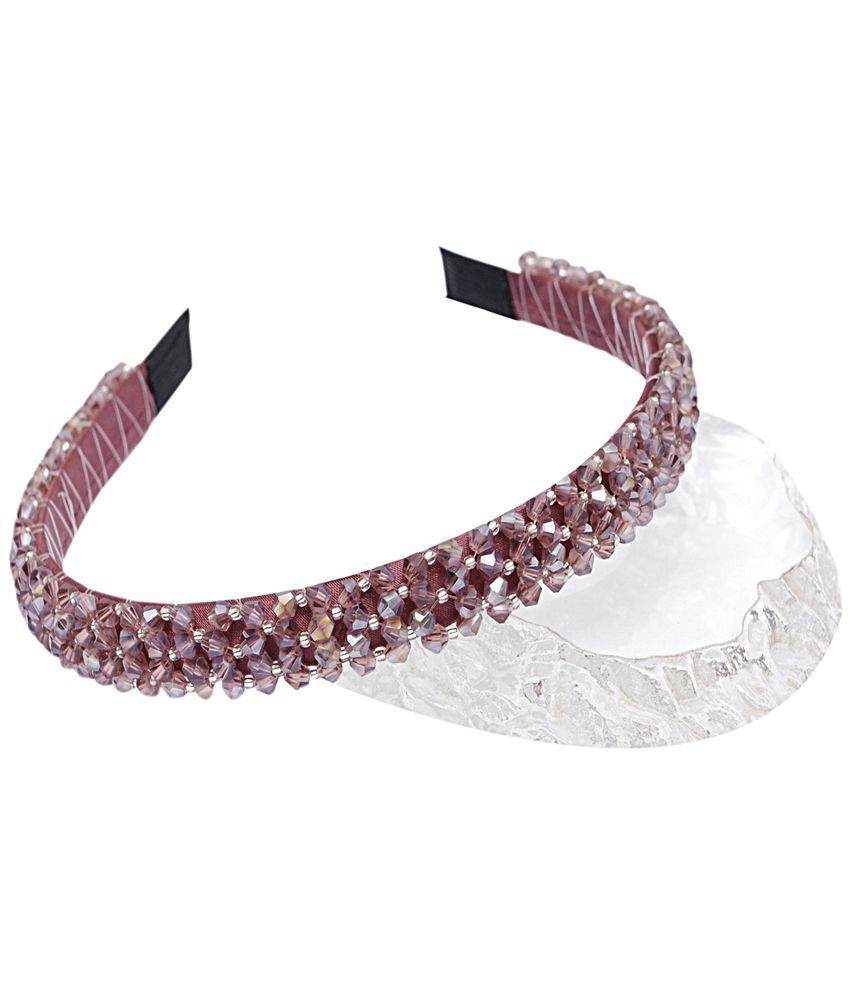     			Vogue Hair Accessories Fancy Party Crystal Embellished Hair Band