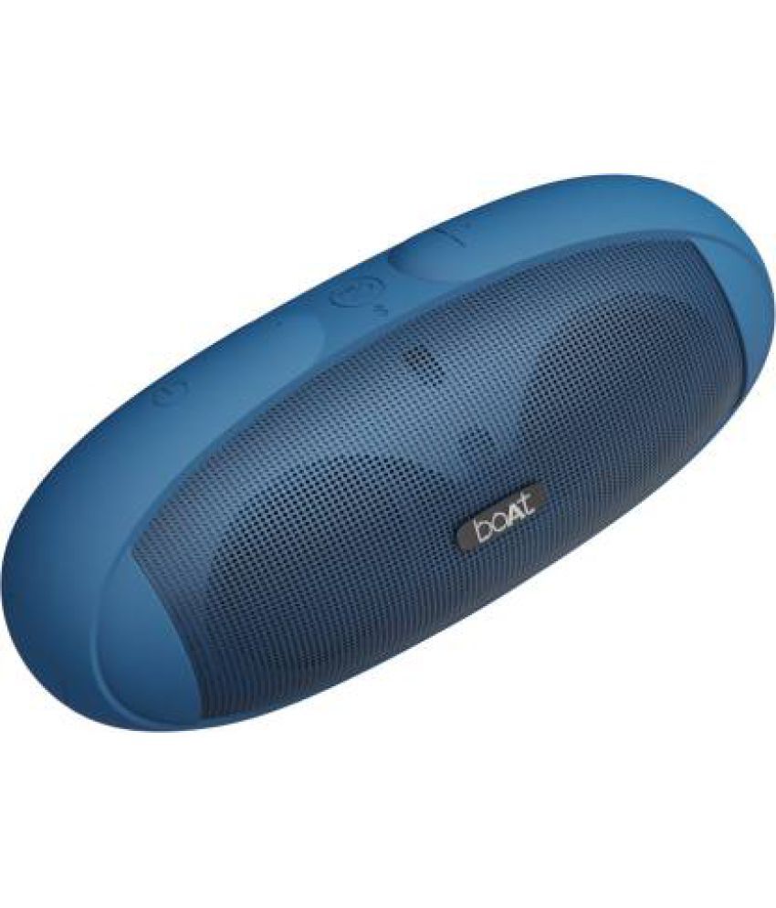     			boAt Rugby+ Blue Bluetooth Speaker Blue