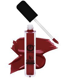 Colors Queen Non transfer lip gloss Liquid Lipstick Maroon 12 g