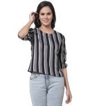 Style Quotient Polyester Regular Tops - Grey Single