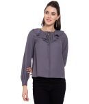 Style Quotient - Grey Polyester Women's Regular Top ( )