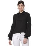 Style Quotient Polyester Regular Tops - Black Single