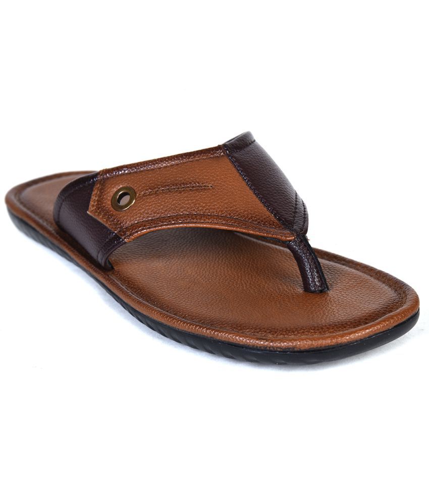     			Ajanta - Tan  Men's Sandals