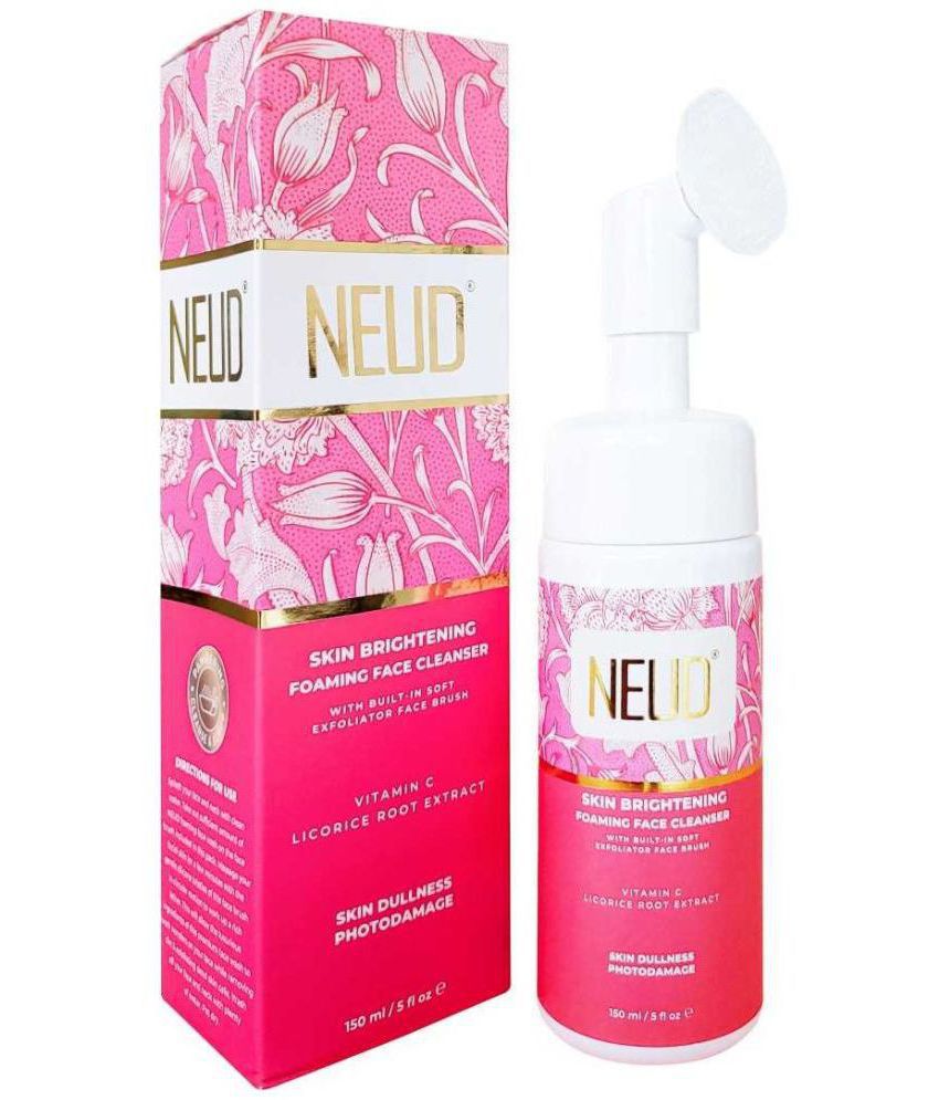     			NEUD Skin Brightening Foaming Face Cleanser For Men & Women - 1 Pack (150ml)