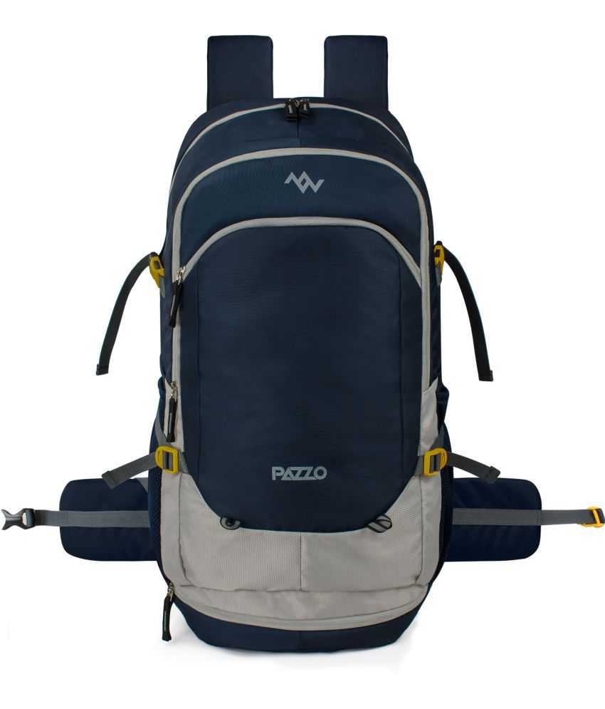     			PAZZO 50 Ltrs Blue Backpack