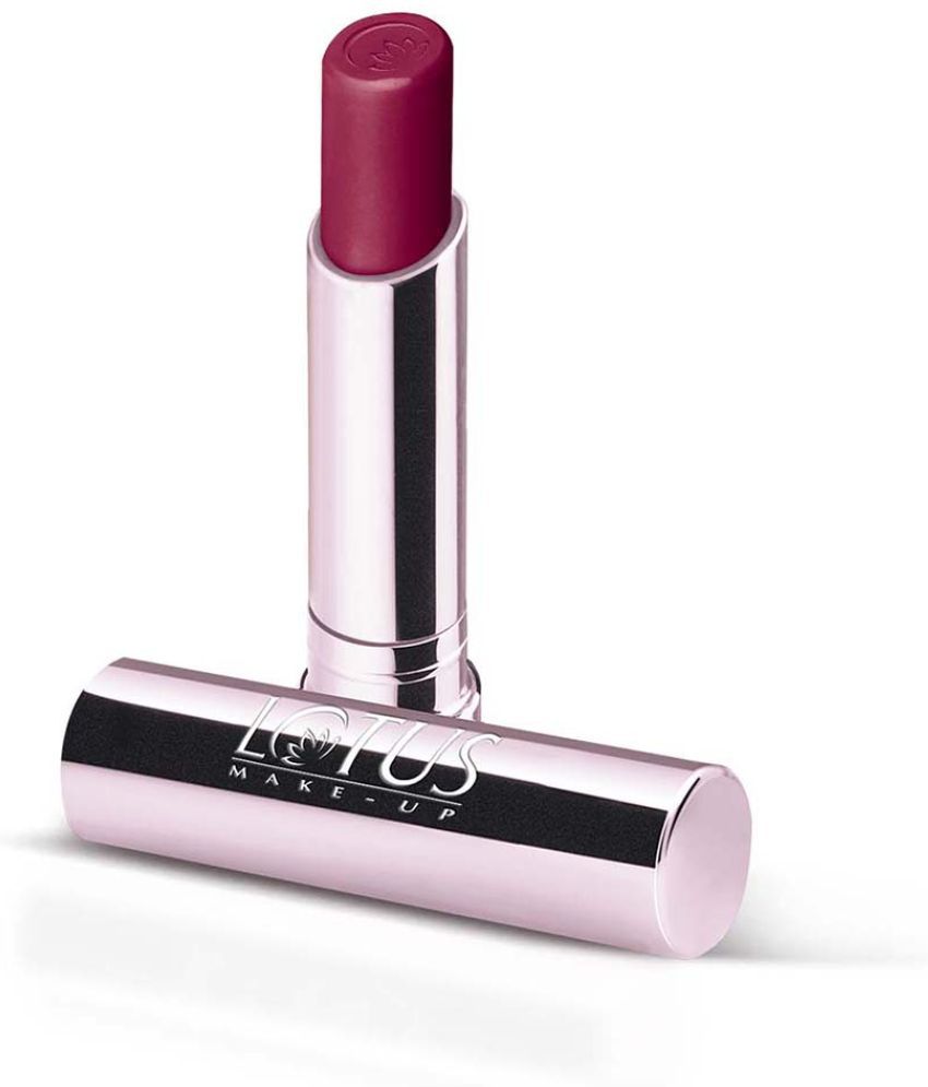     			Lotus Makeup Ecostay Natural Matte Lip Color - Petunia NM08 | Long Lasting | Moisturising | Smudge Free | 4.2g