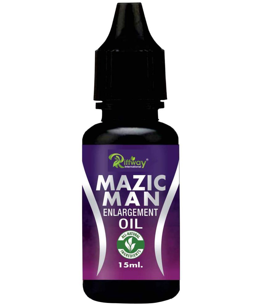 Riffway Magicman Sexual Ingredients Massage Oil For Men I Supports For Strength Increase Energy