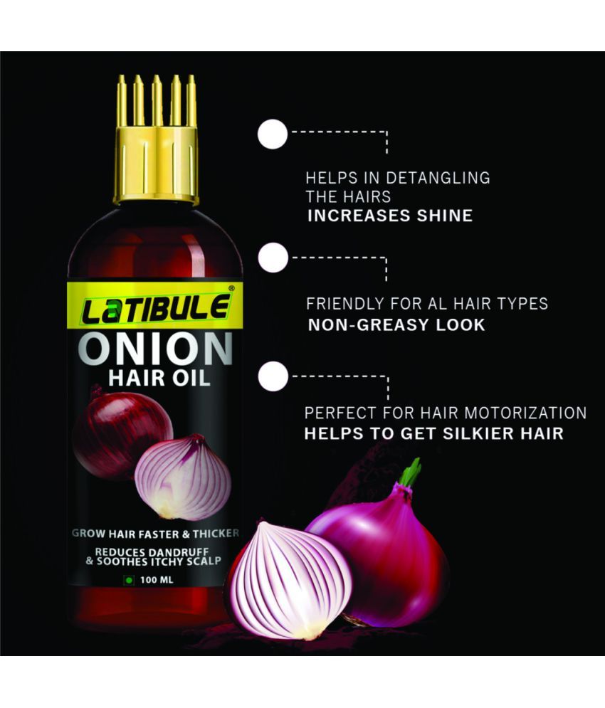 Latibule Oil for Hair Growth Hair Fall Control With COMB APPLICATOR 100