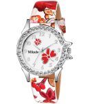 Mikado Leather Round Womens Watch