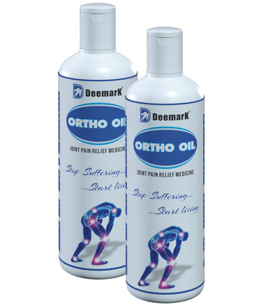     			Deemark Ortho Oil for Joint Pain, Back Pain, Knee Pain, Shoulder Pain. Deemark Ortho Oil Pack of 2 Highly Effective for All Type of Joint and Muscle Pain
