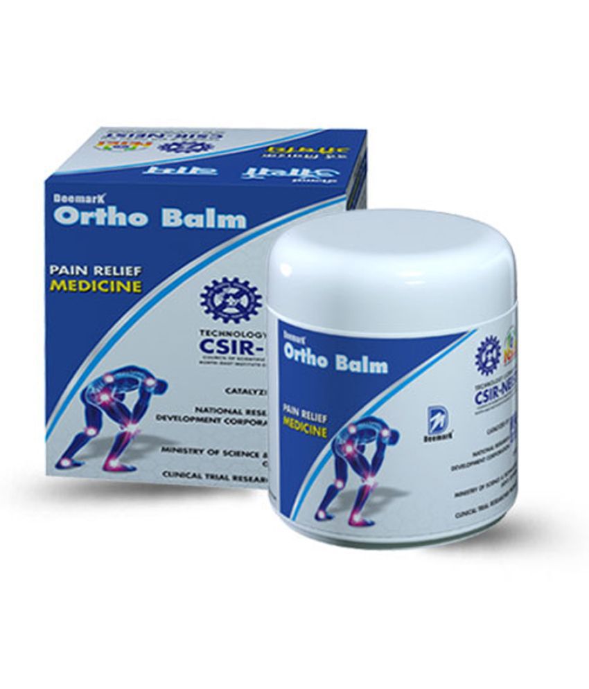    			Deemark Ortho Balm 50grm for Joint & Muscles Pain Pack Of 10