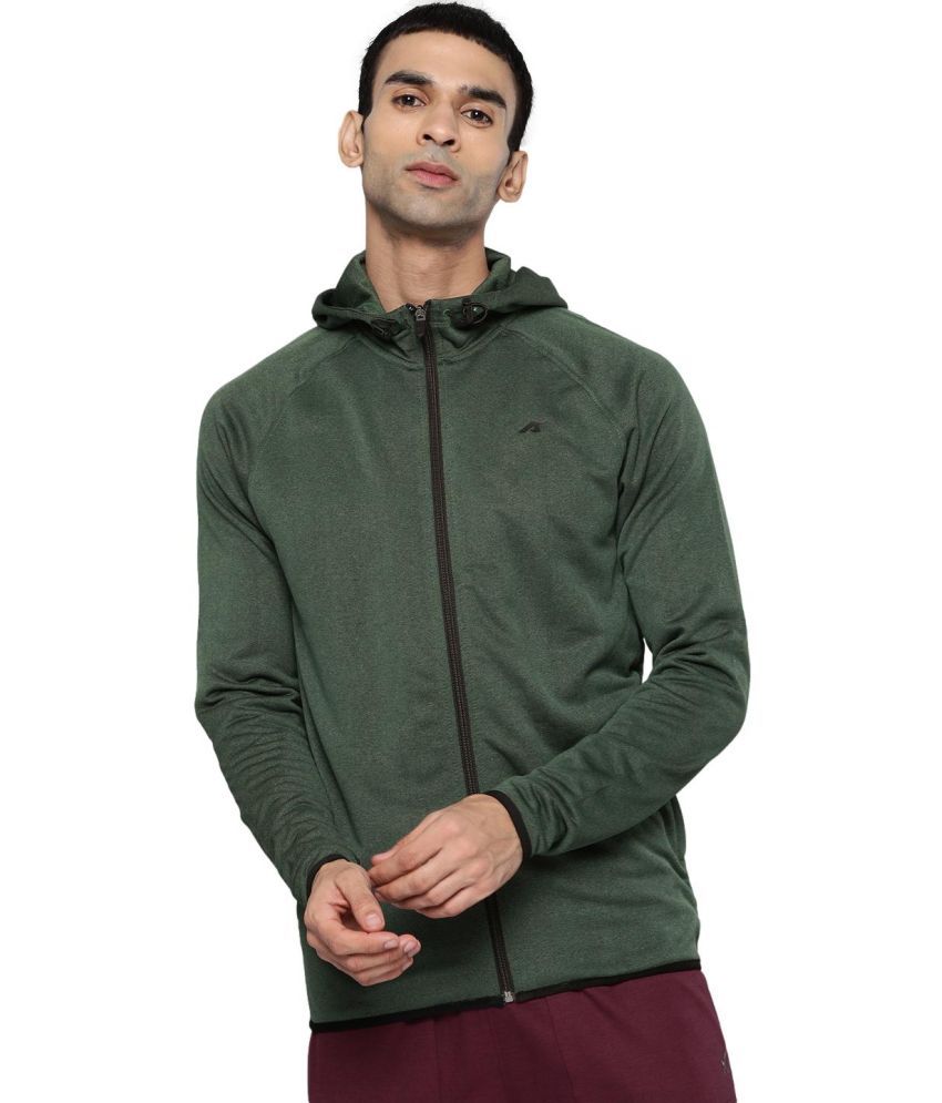     			Alcis Green Casual Jacket