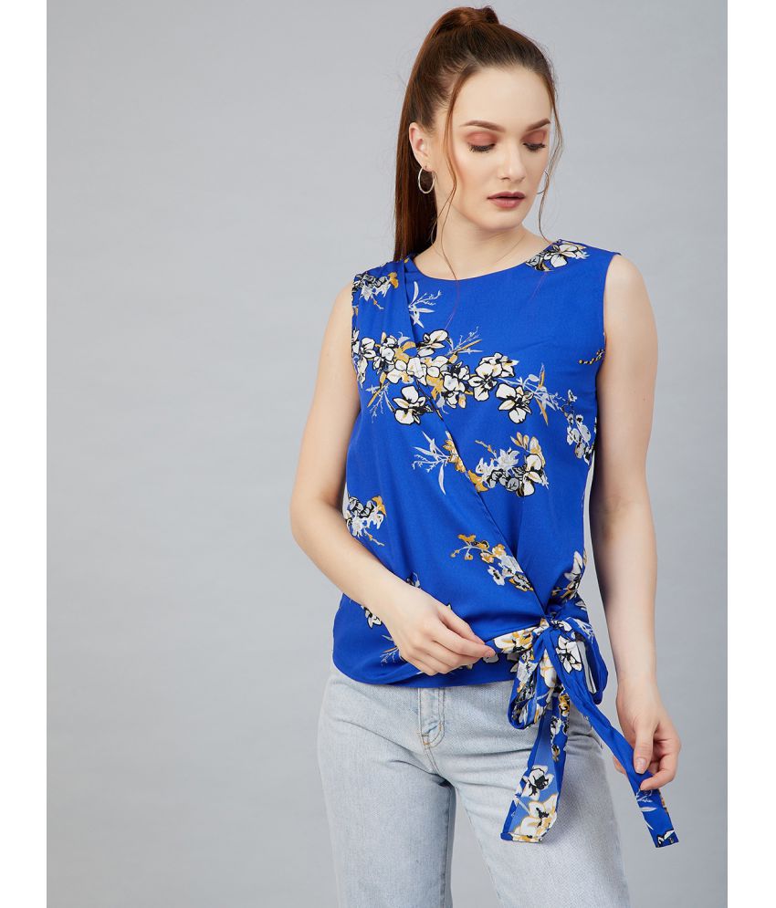     			Rare - Blue Polyester Women's Regular Top ( Pack of 1 )