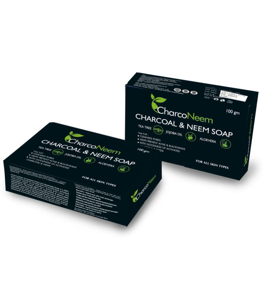 CharcoNeem - Beauty Soap for All Skin Type (Pack of 2)