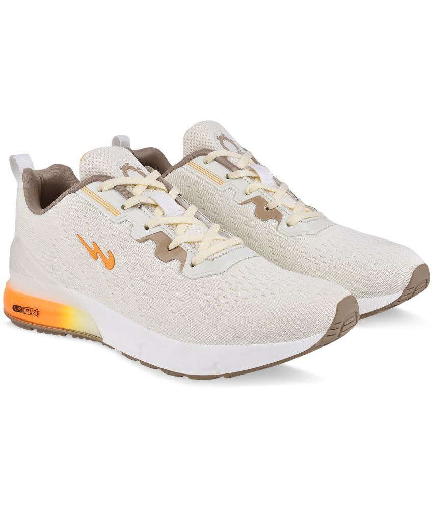     			Campus XING White  Men's Sports Running Shoes