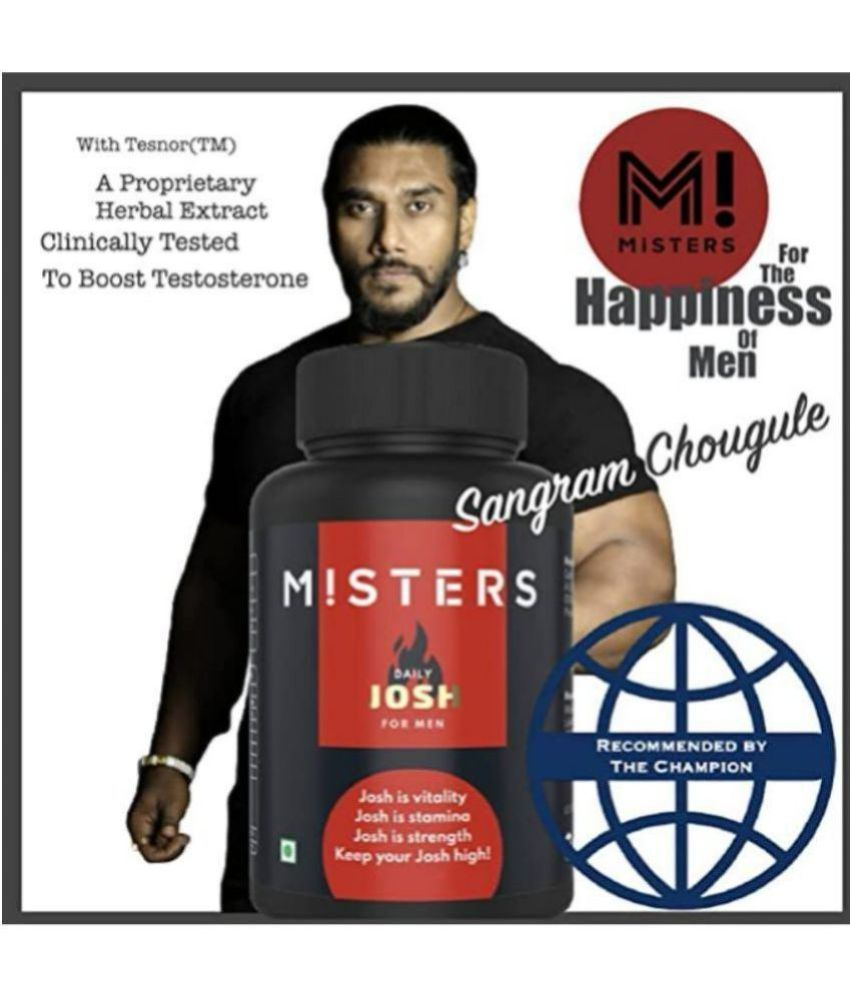 Misters Daily Josh Natural Testosterone Booster with herbal Tesnor