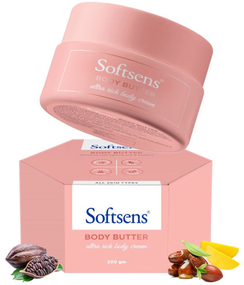     			Softsens Body Butter for Pregnancy & Stretch marks 200g, 95% Natural Ingredients