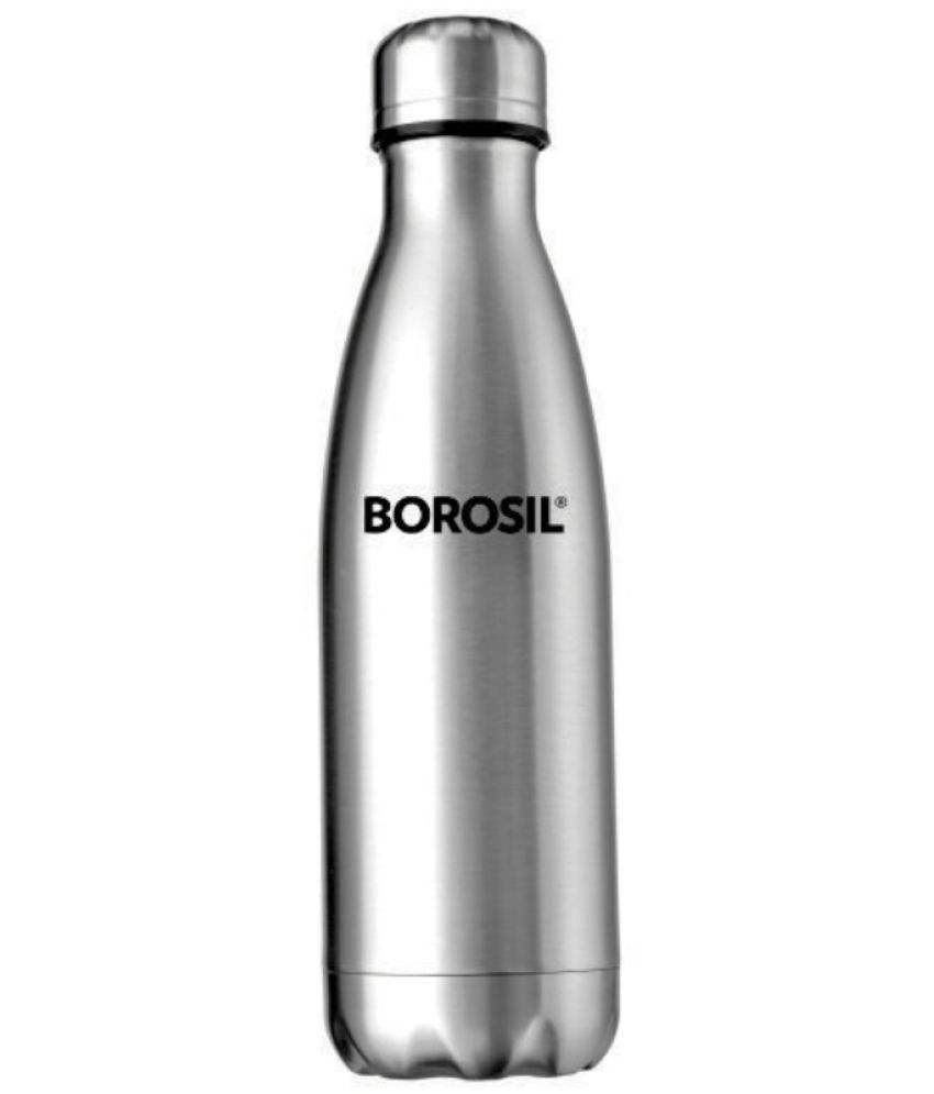 Borosil Bolt Steel Flask - 350 ml