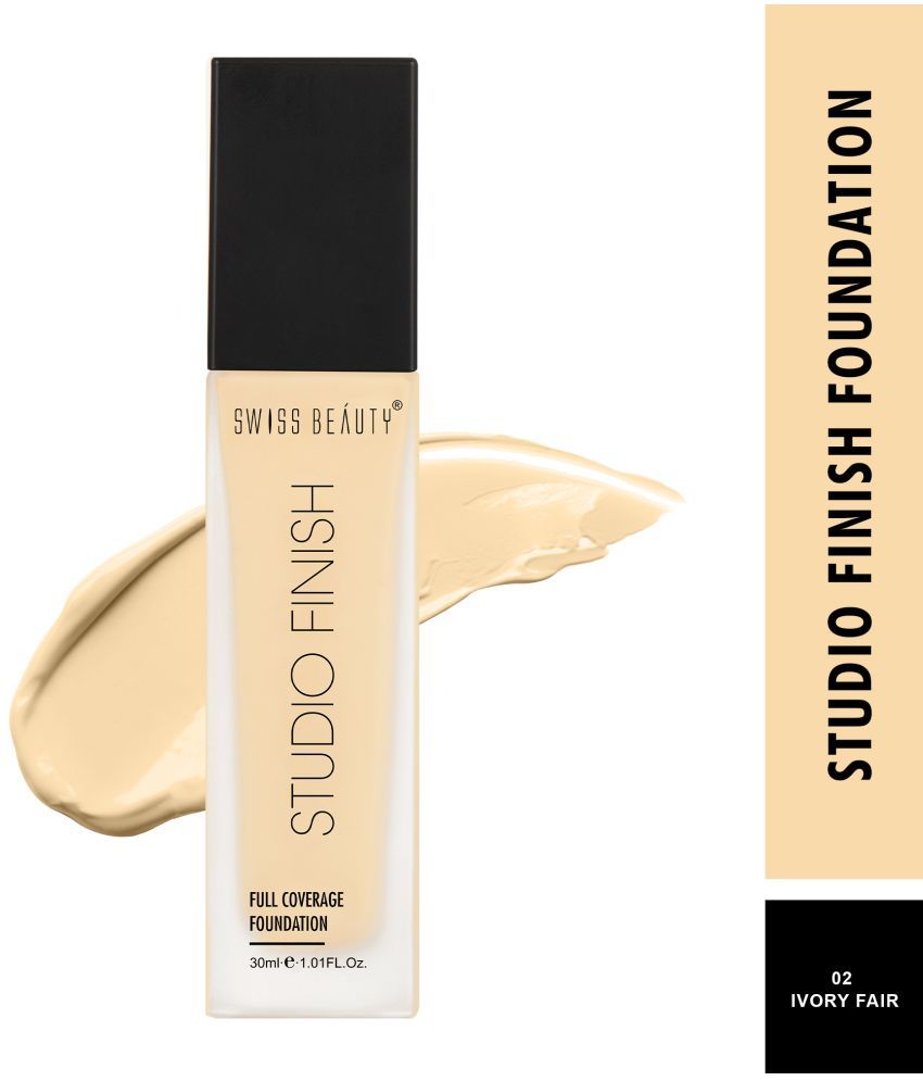     			Swiss Beauty  Studio Finish Full Coverage  Liquid Foundation Fair 30 g