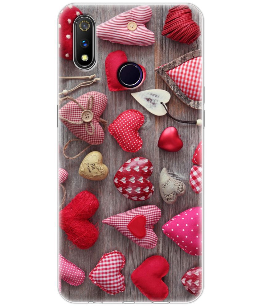     			NBOX Printed Cover For Realme 3 Premium look case