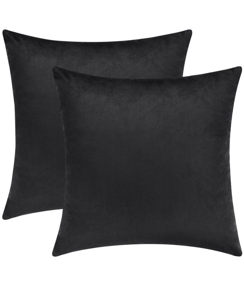     			SUGARCHIC Set of 2 Velvet Cushion Covers 40X40 cm (16X16)
