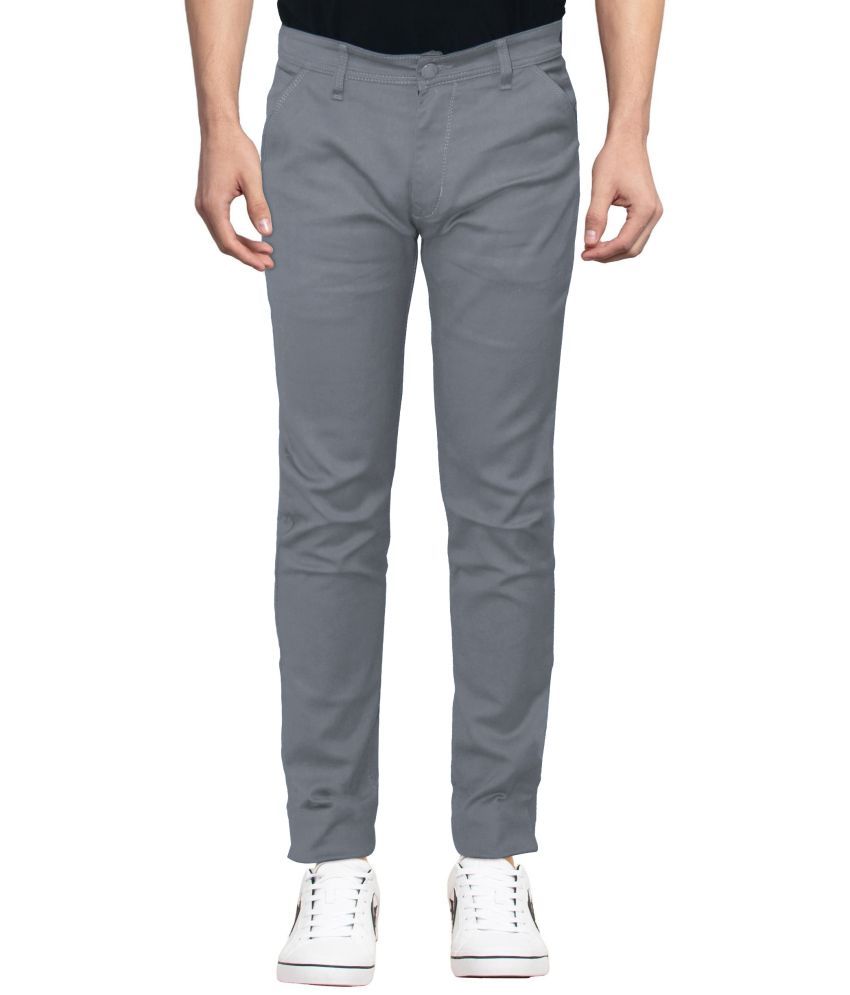     			Urban Legends Grey Regular Fit Jeans Single