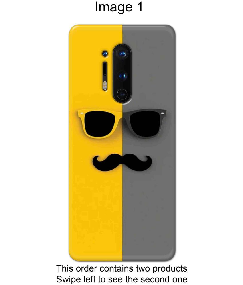     			Tweakymod 3D Back Covers For OnePlus 8 Pro Pack of 2