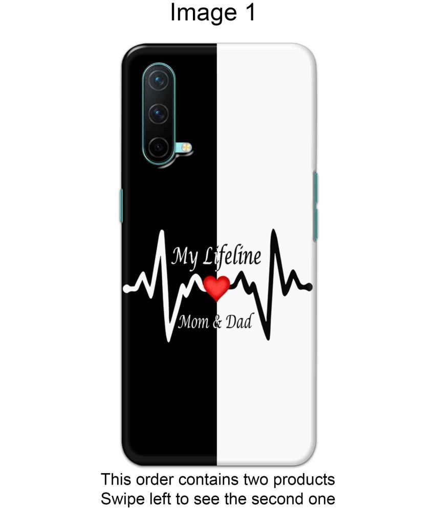     			Tweakymod 3D Back Covers For 1+ OnePlus Nord CE 5G Pack of 2