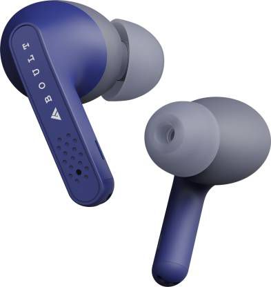 Boult Audio AirBass GearPods On Ear Wireless With Mic Headphones/Earphones Blue
