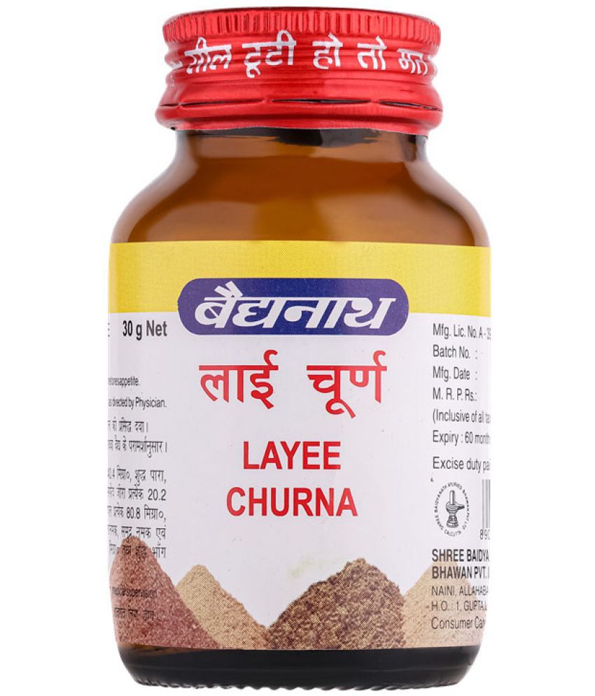     			Baidyanath Baidyanath Layee Churna Powder 30Gm