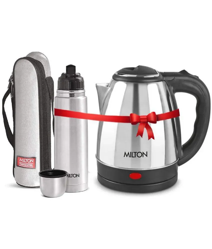 MILTON thermosteel fliplid 1000+500 ml combo 1500 ml Flask - Buy