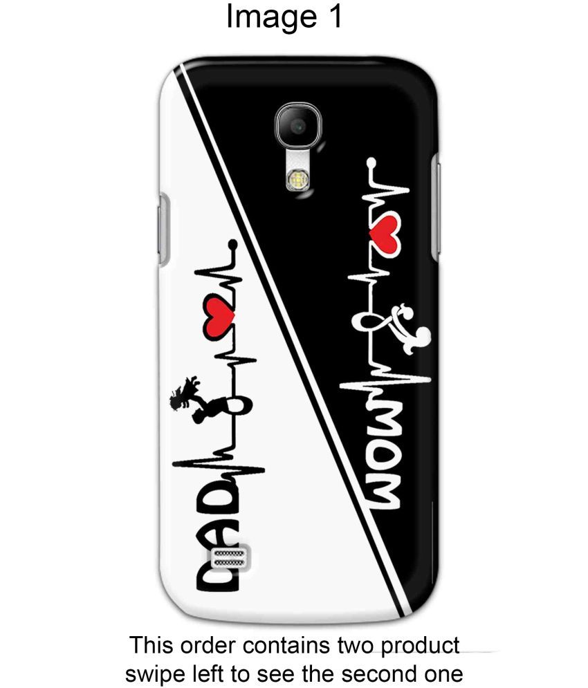     			Tweakymod 3D Back Covers For Samsung Galaxy S4 Pack of 2