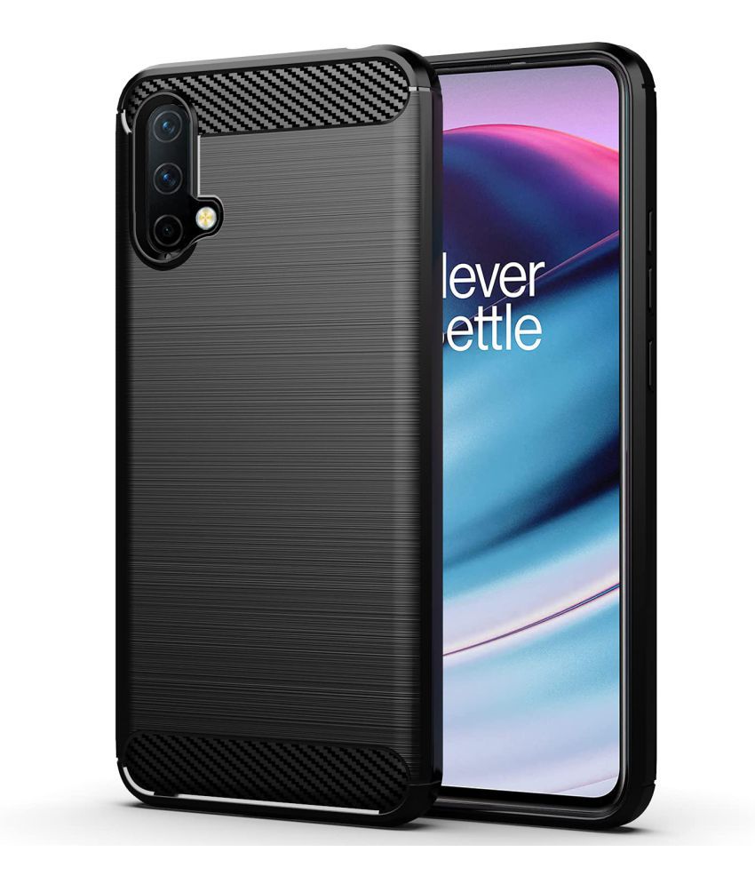     			Spectacular Ace Black Hybrid Covers For 1+ OnePlus Nord CE 5G - Pack of 1