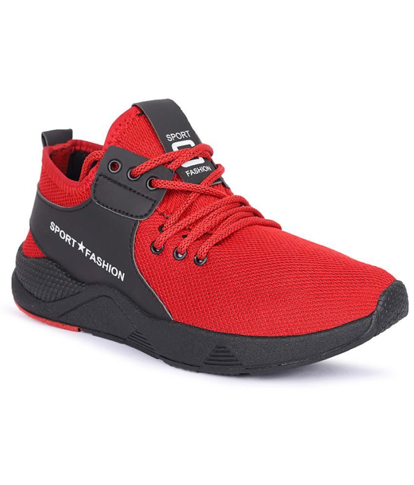     			Aadi Lifestyle Red Casual Shoes