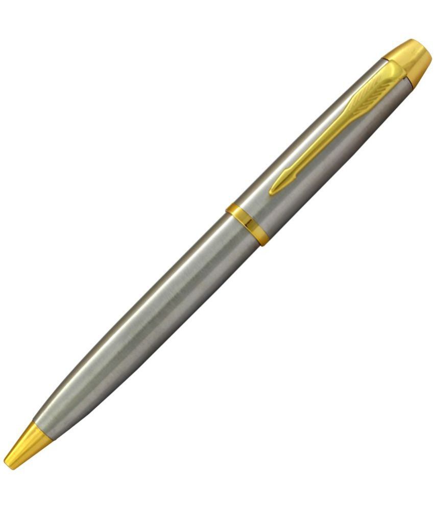     			KK CROSI Premium Metal Pen in Chrome Colour Body Ball Pen